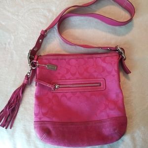 Coach Pink Shoulder Bag